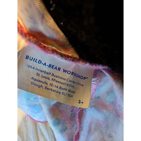 Build-A-Bear Panda Dog Plush 16" with Shopkins Dress Outfit 2017 Stuffed Animal - Picture 8 of 16